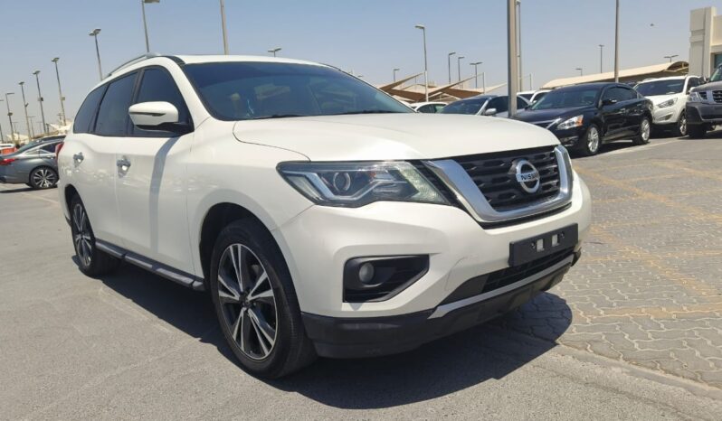 
								nissan pathfinder sv gcc 2018 full option full									