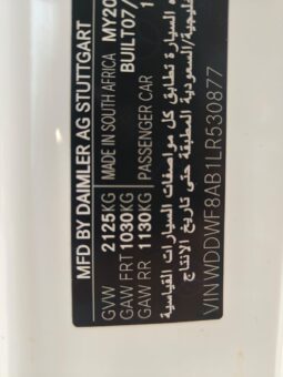 
										mercedes benz c200 2020 gcc full									